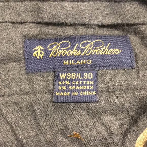 Brooks Brothers Cotton Twill Chinos 38 x 30 - Picture 2 of 12